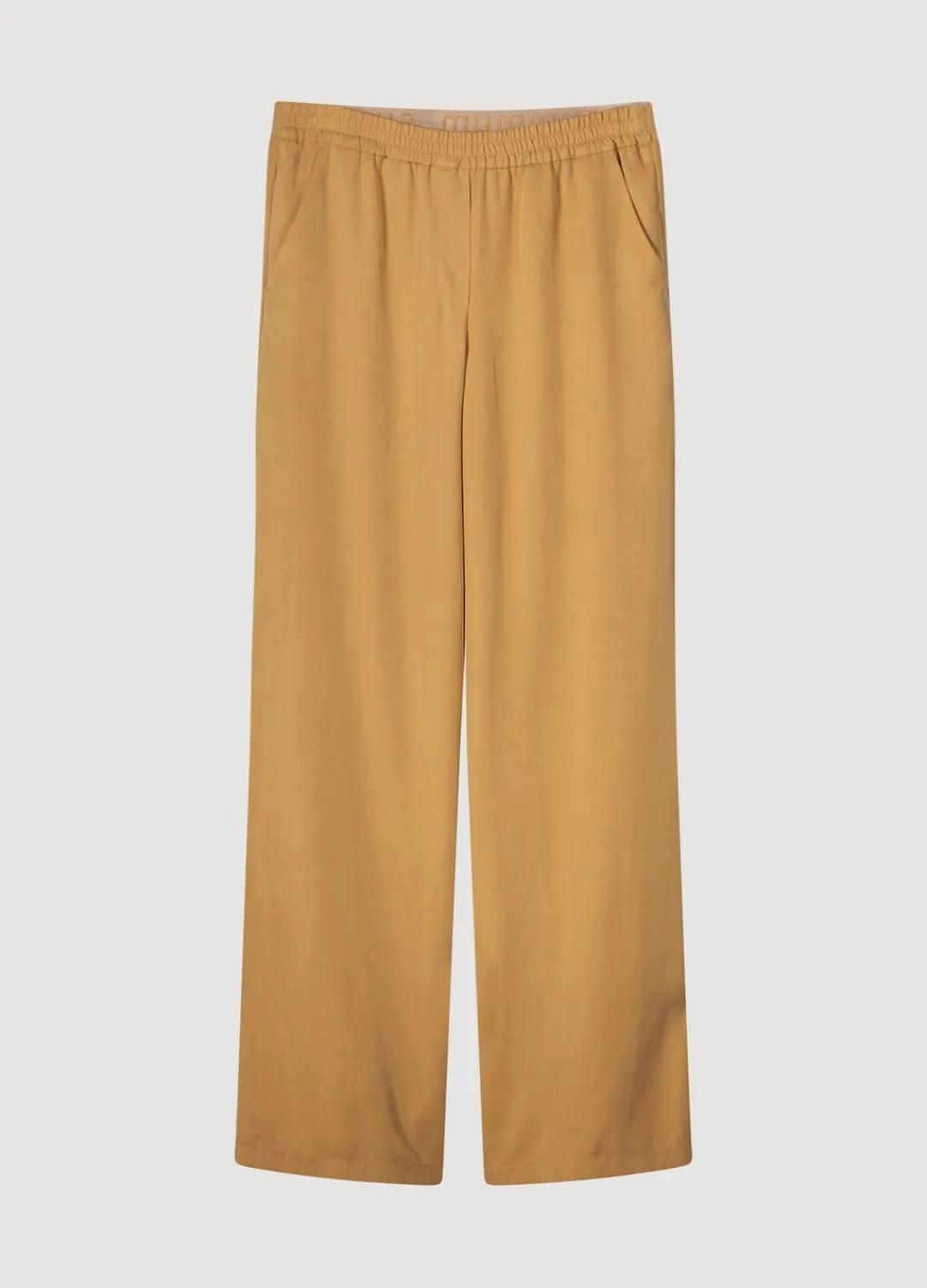 Hot Summum Airy, Straight-Leg Trousers Brown