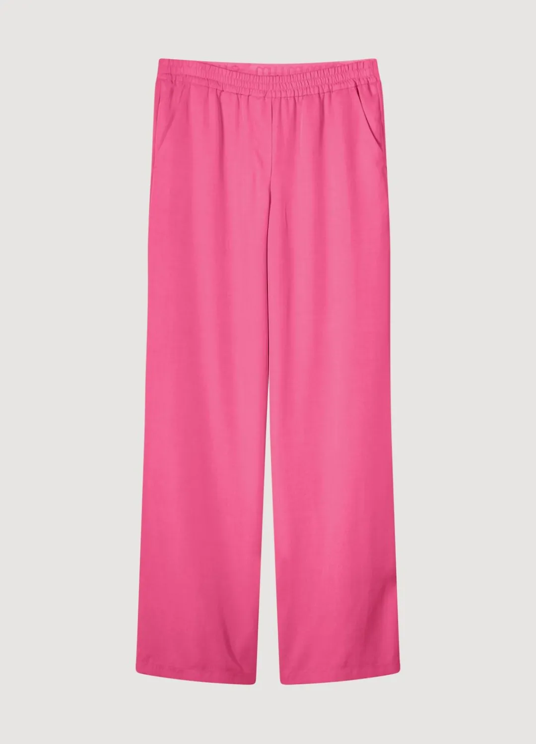 Hot Summum Airy, Straight-Leg Trousers Pink