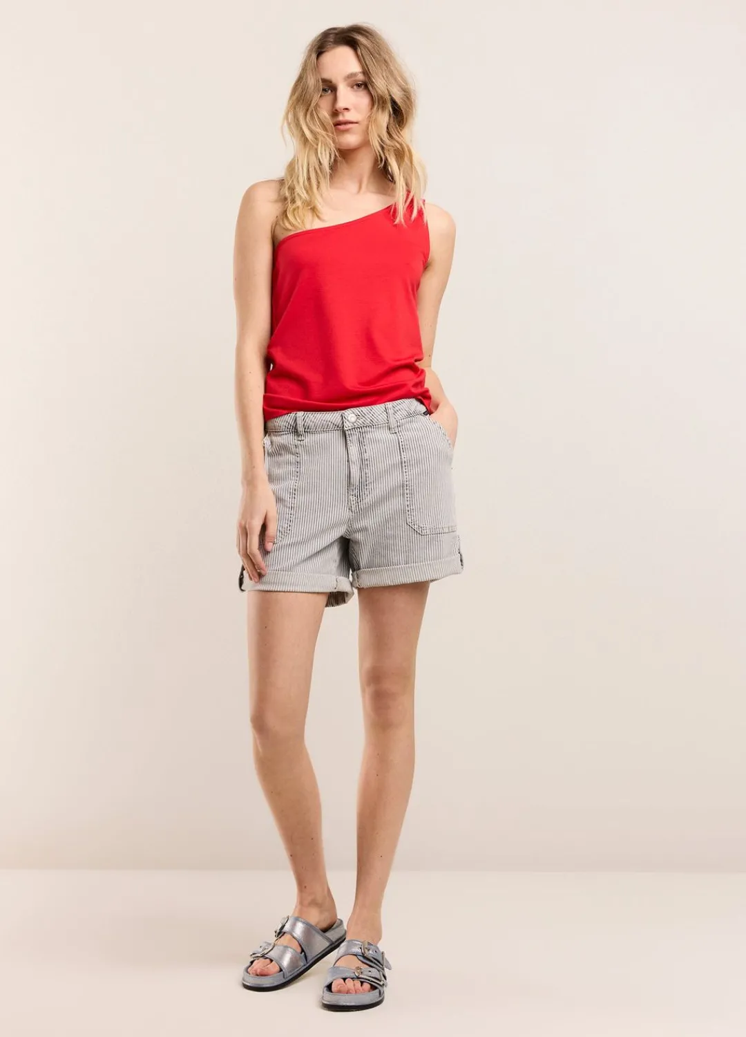 Sale Summum Asymmetric Singlet Red