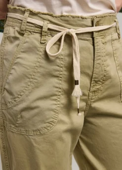 New Summum Barrel-Fit Pants Green