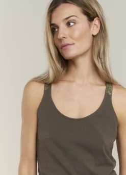 New Summum Basic Vest Top Green