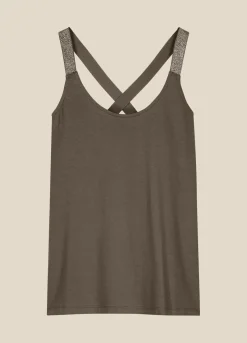 New Summum Basic Vest Top Green