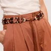 Sale Summum Belt With Coconut Rings Multicolor