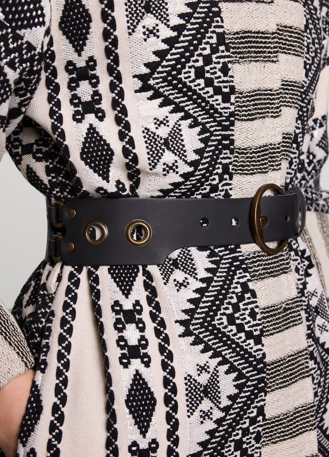 Best Summum Belt With Eyelets Black