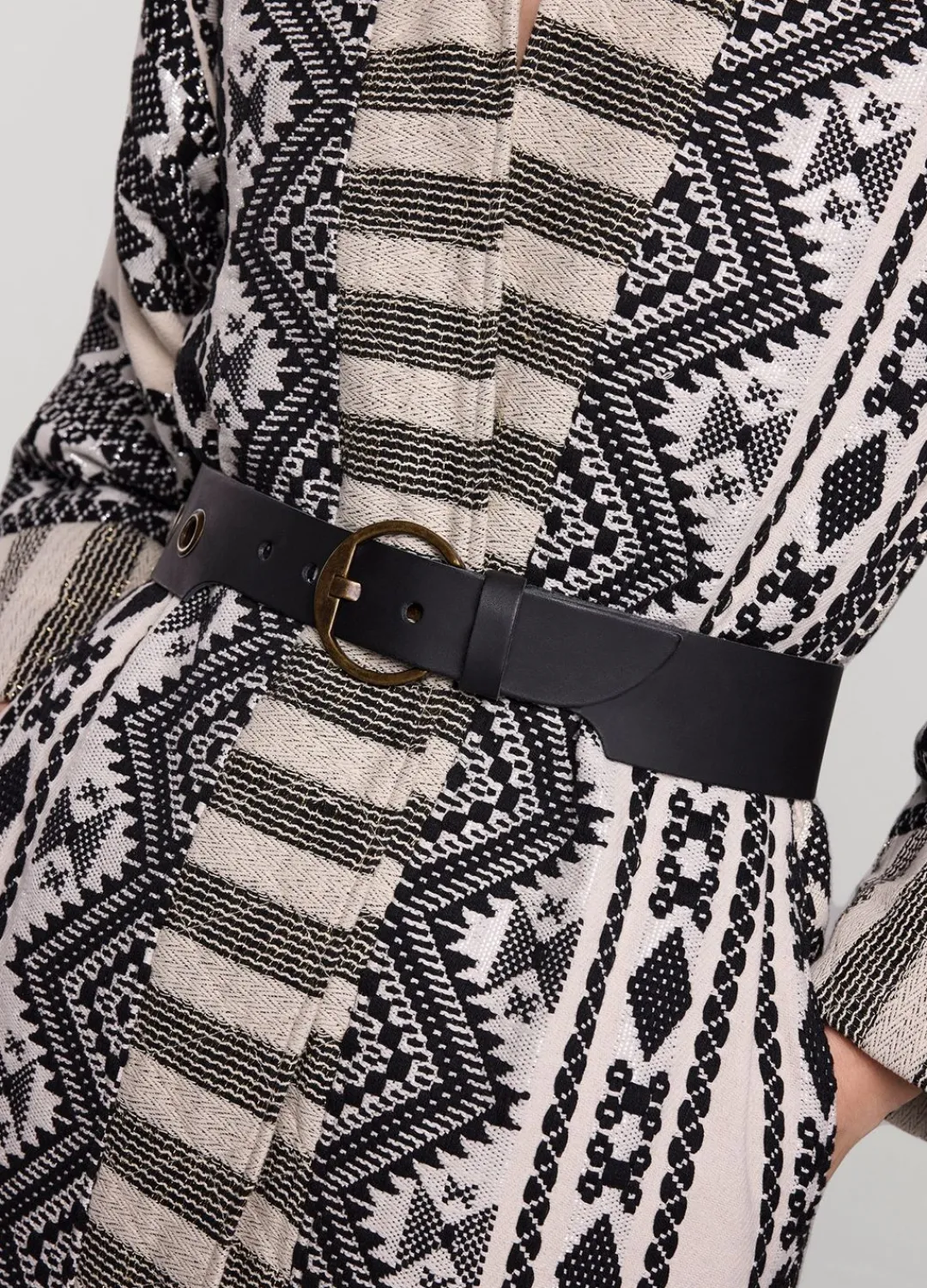 Best Summum Belt With Eyelets Black
