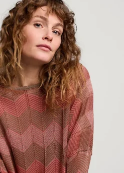 New Summum Boat-Neck Jumper Pink