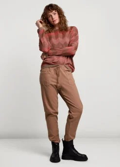 New Summum Boat-Neck Jumper Pink