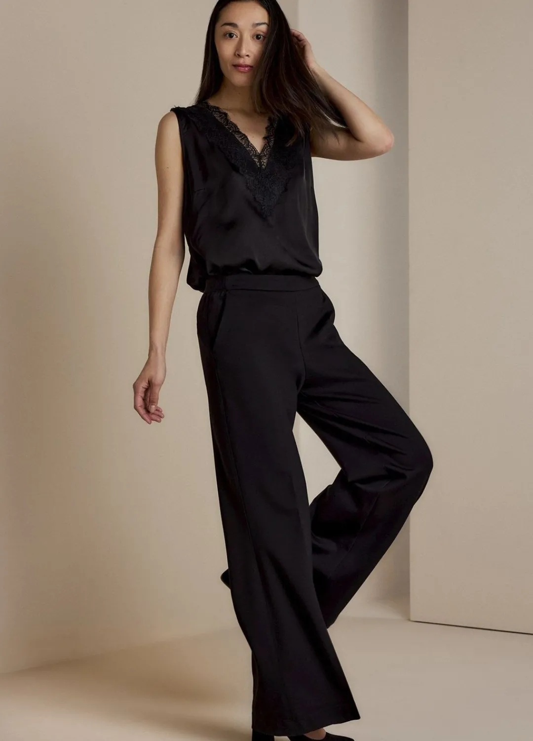 Sale Summum Boot Cut Punto Milano Trousers Black