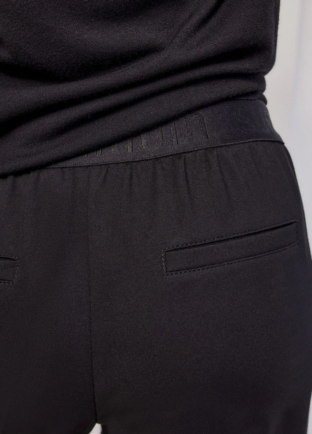 Sale Summum Boot Cut Punto Milano Trousers Black