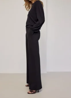 Sale Summum Boot Cut Punto Milano Trousers Black