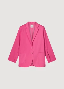 Fashion Summum Boyfriend Blazer Pink
