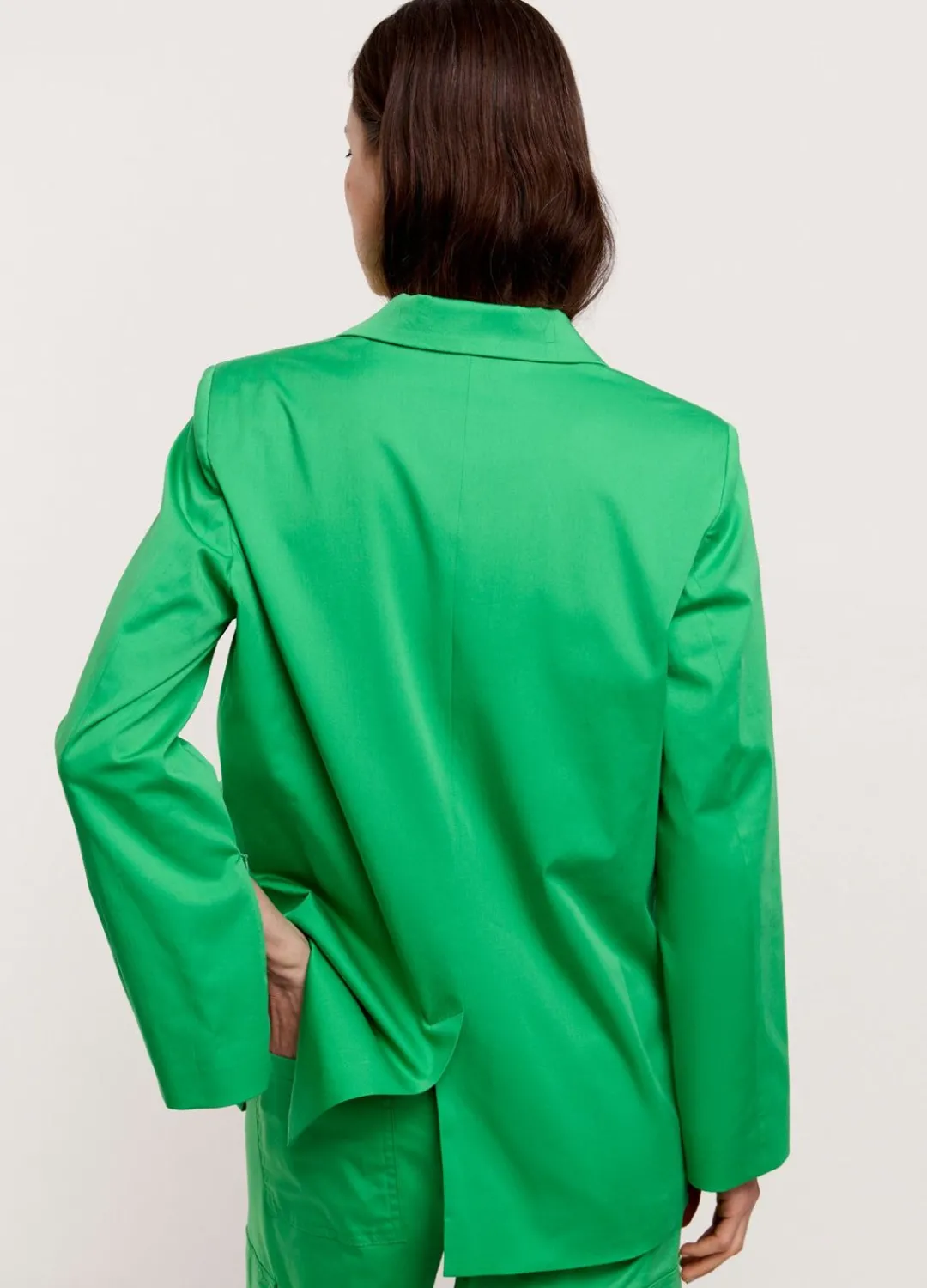 Online Summum Boyfriend Blazer Green