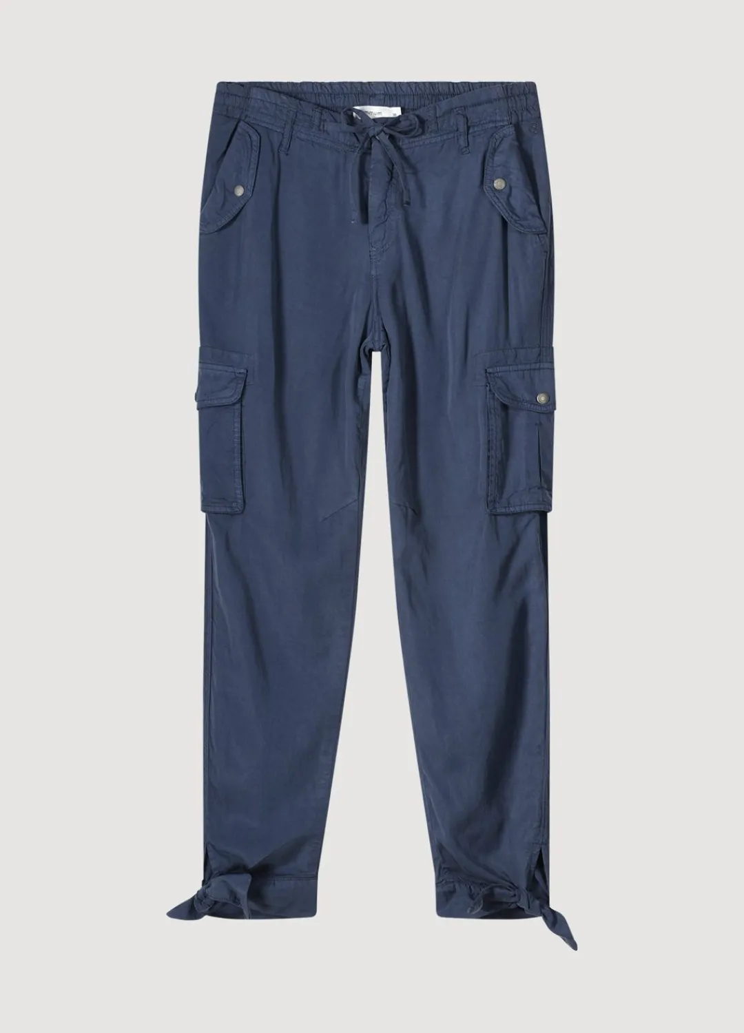 Discount Summum Cargo Trousers With Bow Blue