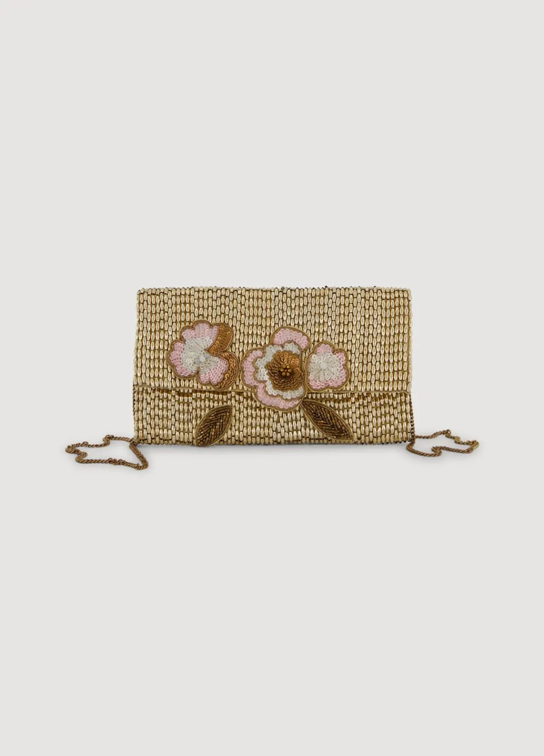 Sale Summum Clutch With Beads Pink