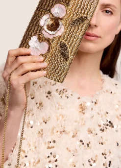 Sale Summum Clutch With Beads Pink