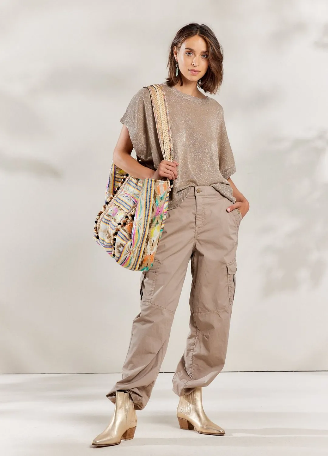Online Summum Colourful Tote Bag Multicolor