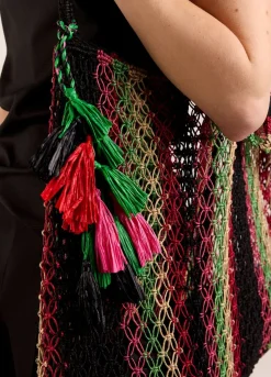 Sale Summum Crochet Bag Multicolor