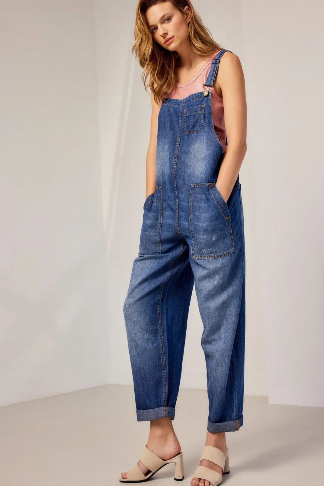 Online Summum Denim Dungaree Blue