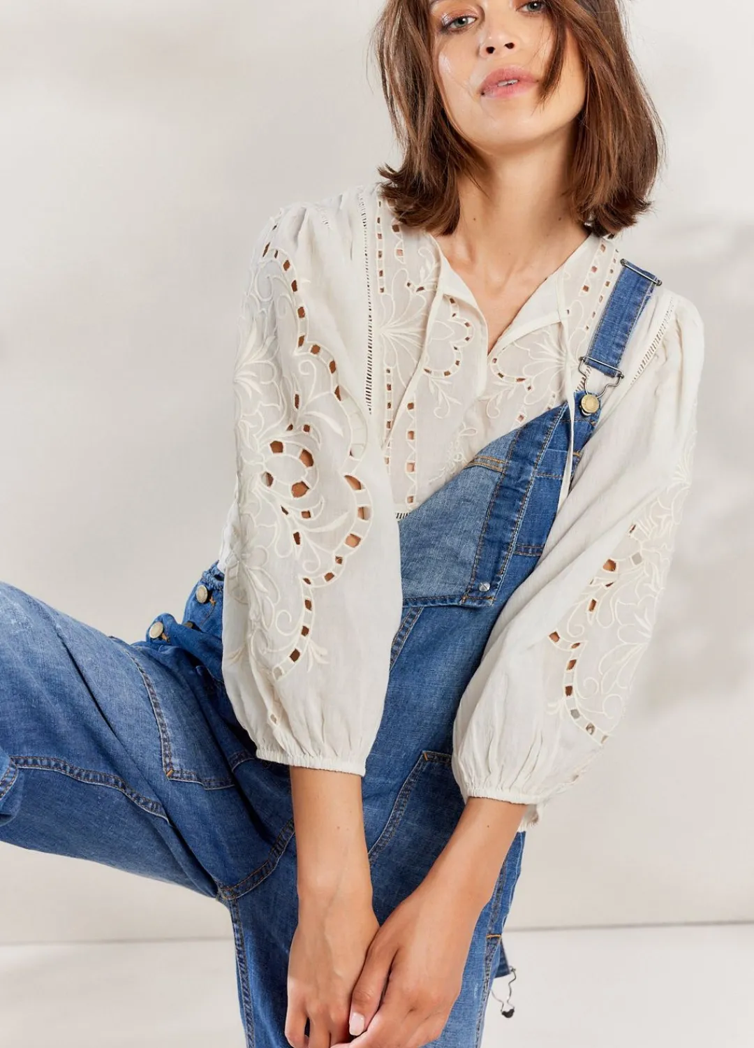 Online Summum Denim Dungaree Blue