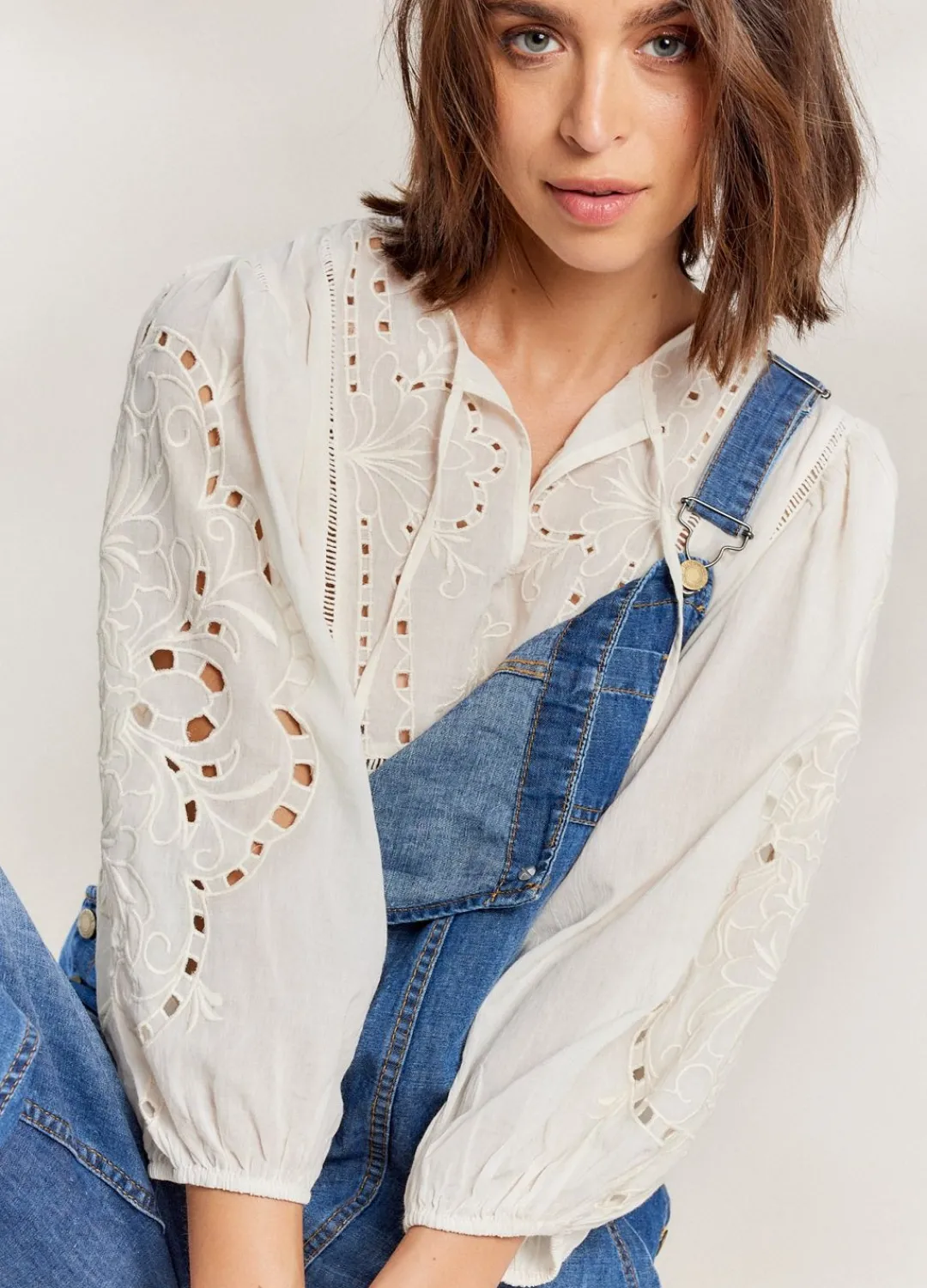 Online Summum Denim Dungaree Blue