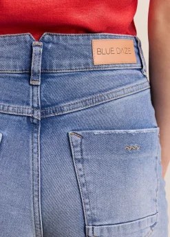 Hot Summum Denim Shorts Blue
