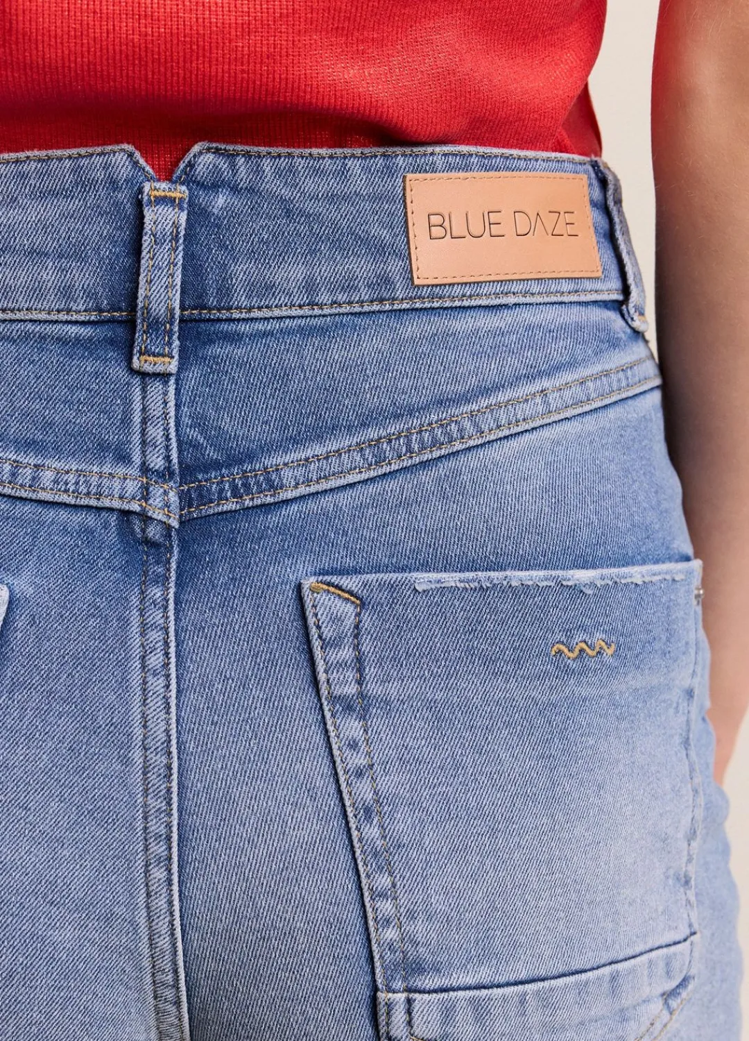 Hot Summum Denim Shorts Blue