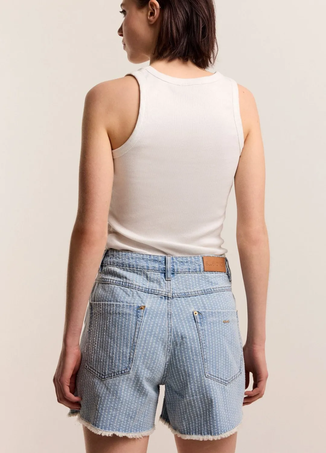 New Summum Denim Shorts Blue