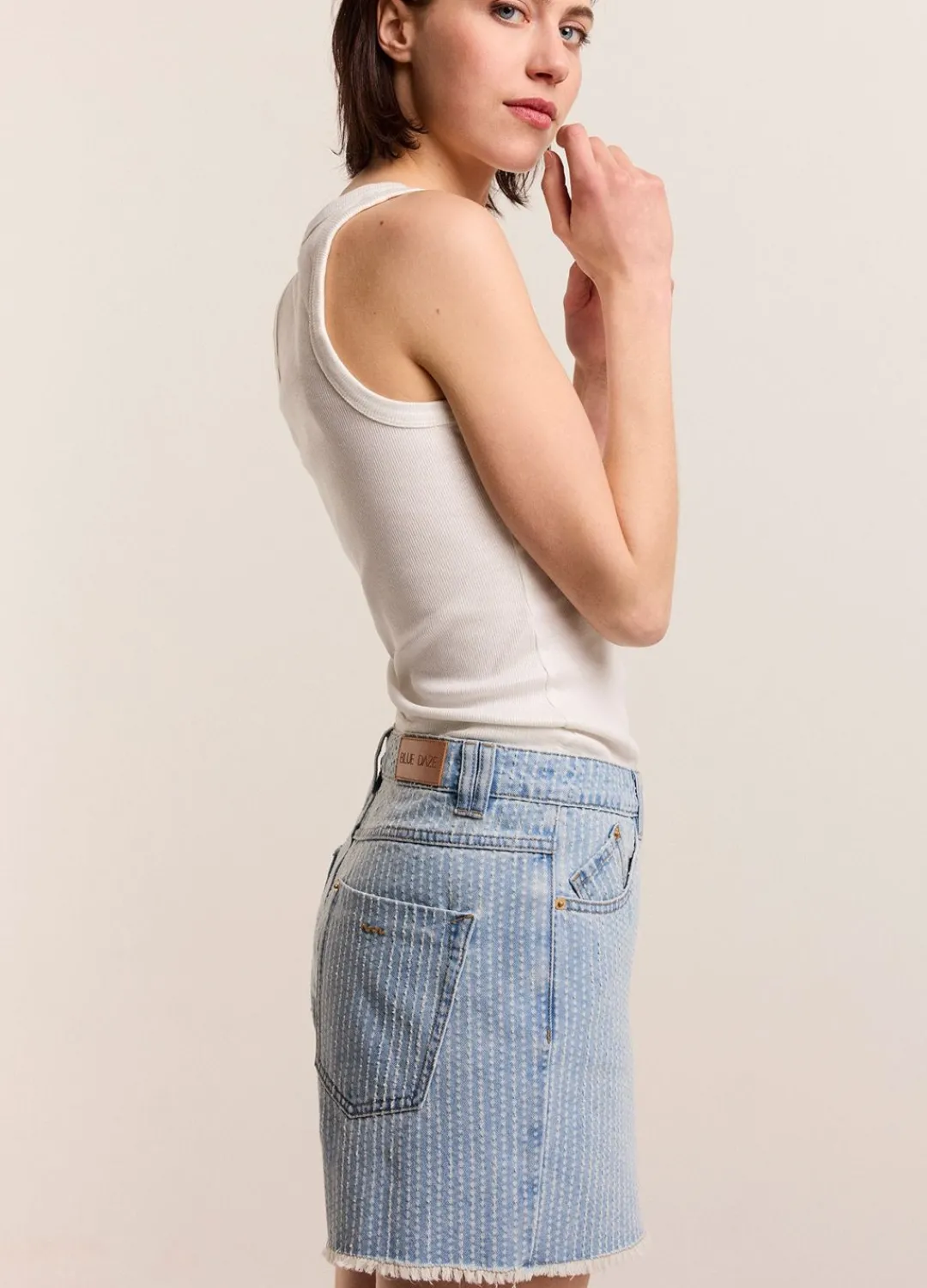 New Summum Denim Shorts Blue