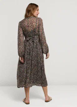 Sale Summum Dress With Waistbelt Multicolor
