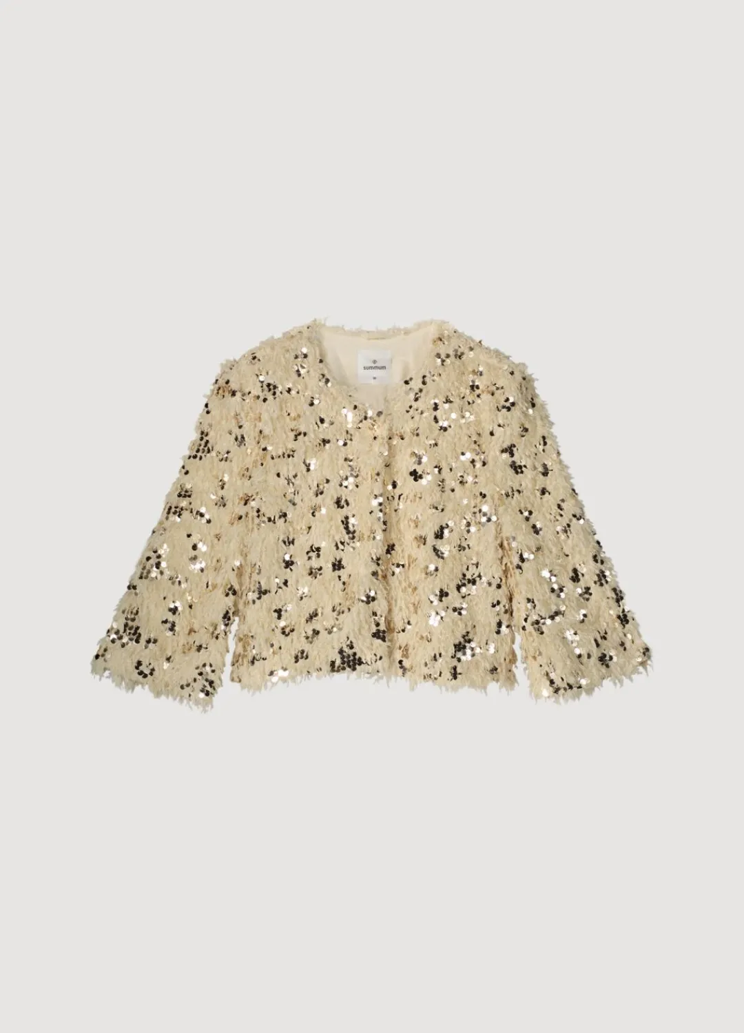 Clearance Summum Festive Short Jacket Creme