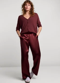 Clearance Summum Fine-Knit Cardigan Red