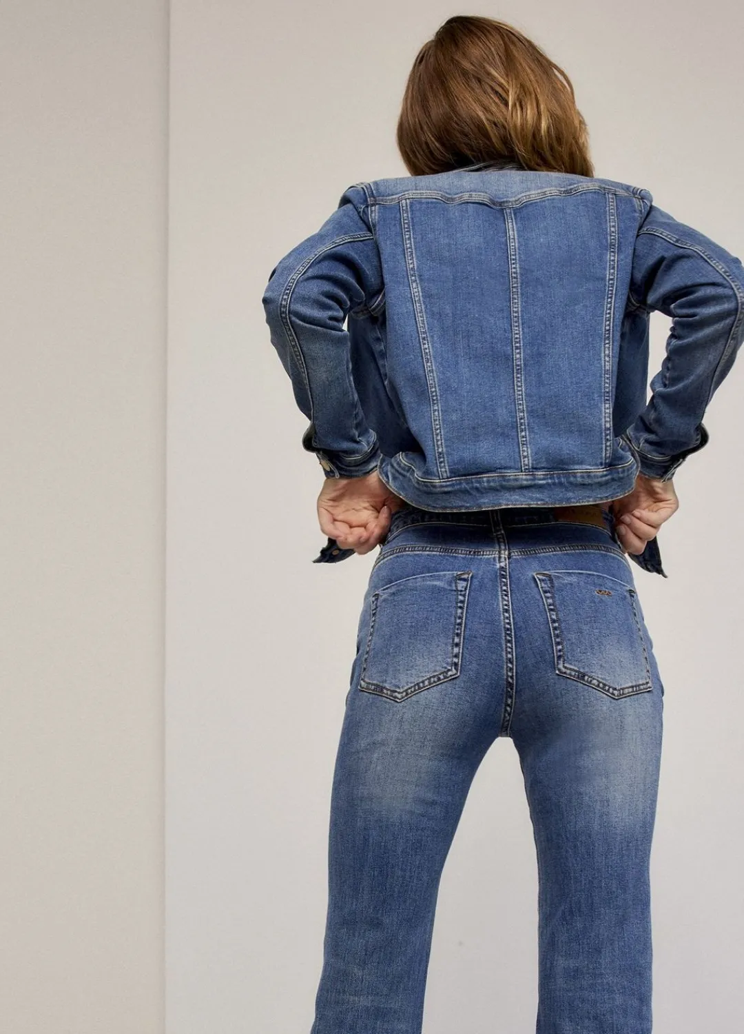 Hot Summum Flared Daze Denim Blue