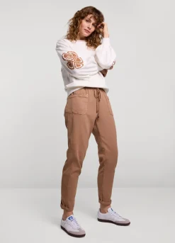 Clearance Summum Flowy Chinos Brown