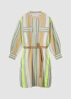 Best Summum Fluorescent Tunic Blouse Multicolor