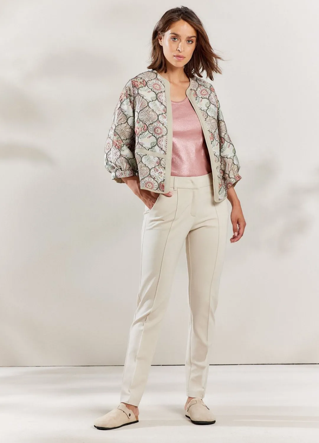 Best Summum Jacquard Jacket Multicolor