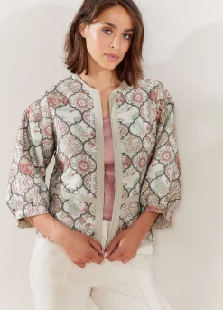 Best Summum Jacquard Jacket Multicolor