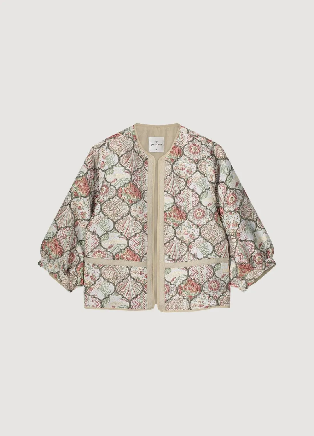 Best Summum Jacquard Jacket Multicolor