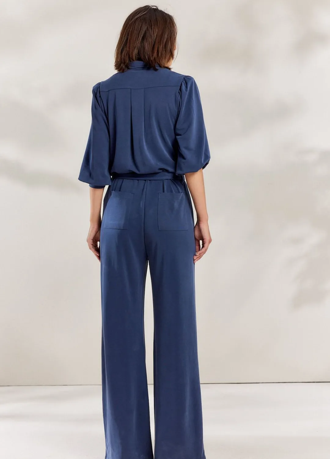Discount Summum Jersey Jumpsuit Blue