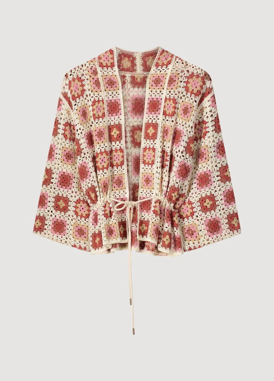 Best Summum Kimono-Look Jacket Multicolor