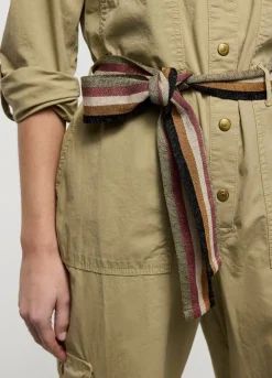 Online Summum Knitted Belt Green