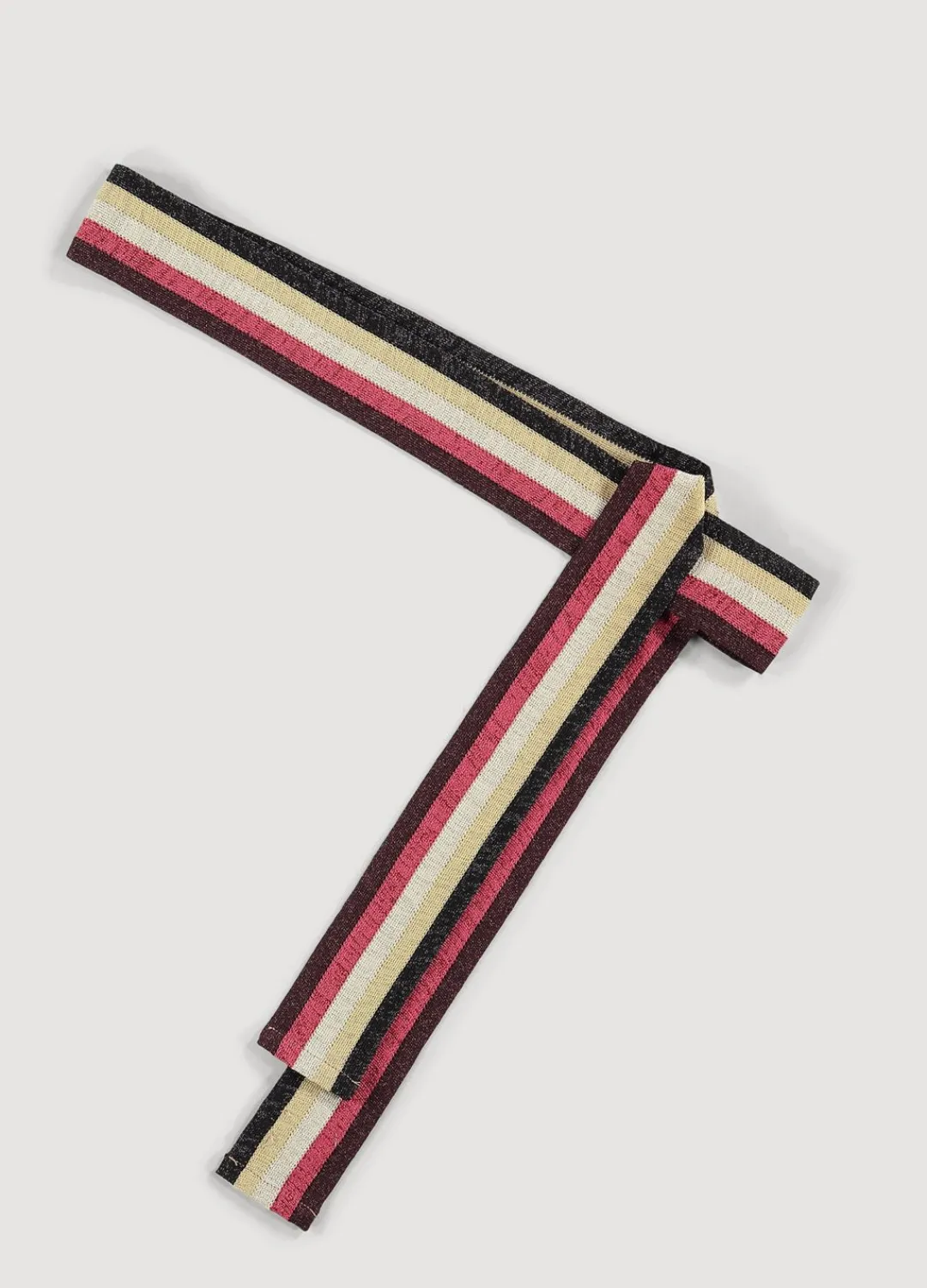 Clearance Summum Knitted Belt Creme