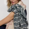 Outlet Summum Large Scarf Blue