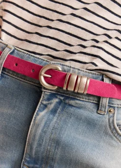 Fashion Summum Leather Belt Pink