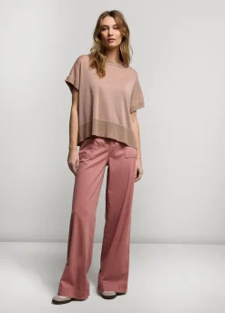 Clearance Summum Lurex Boxy Jumper Pink
