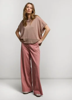 Clearance Summum Lurex Boxy Jumper Pink