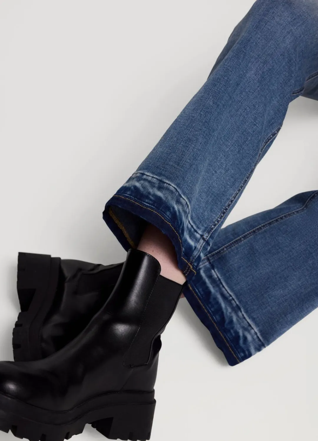 New Summum Maia Bootcut Jeans Blue