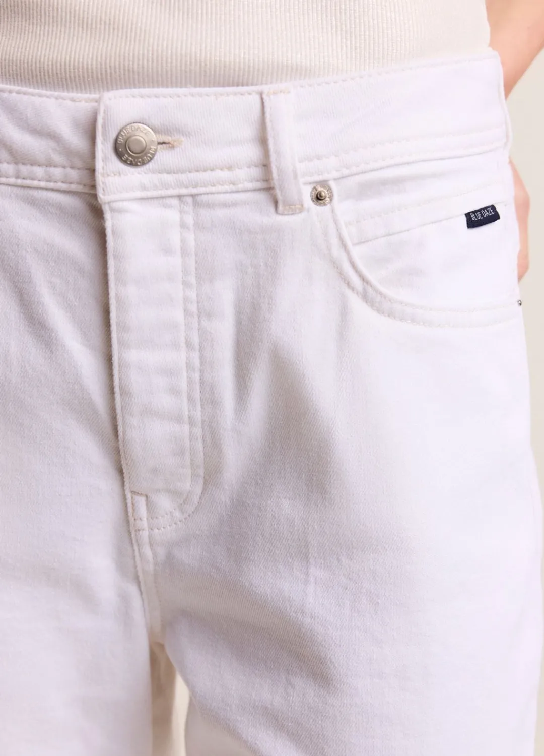 Sale Summum Mom Jeans White