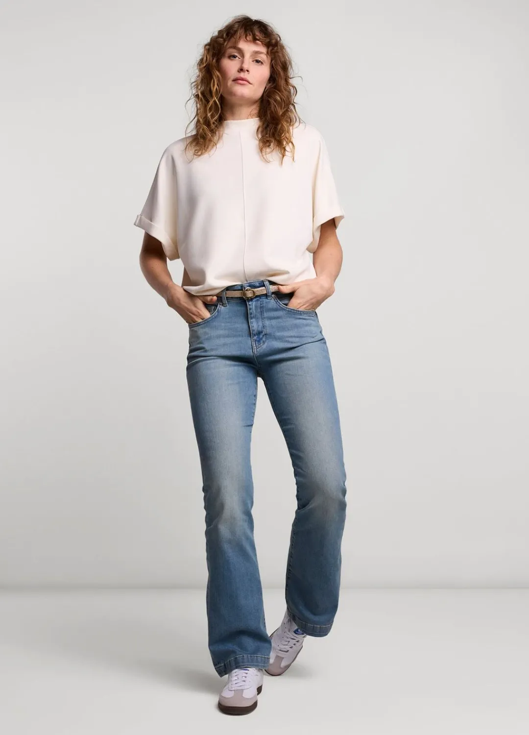 Discount Summum Narrow Long Belt Yellow