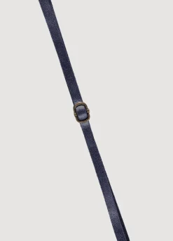 Discount Summum Narrow Long Belt Blue
