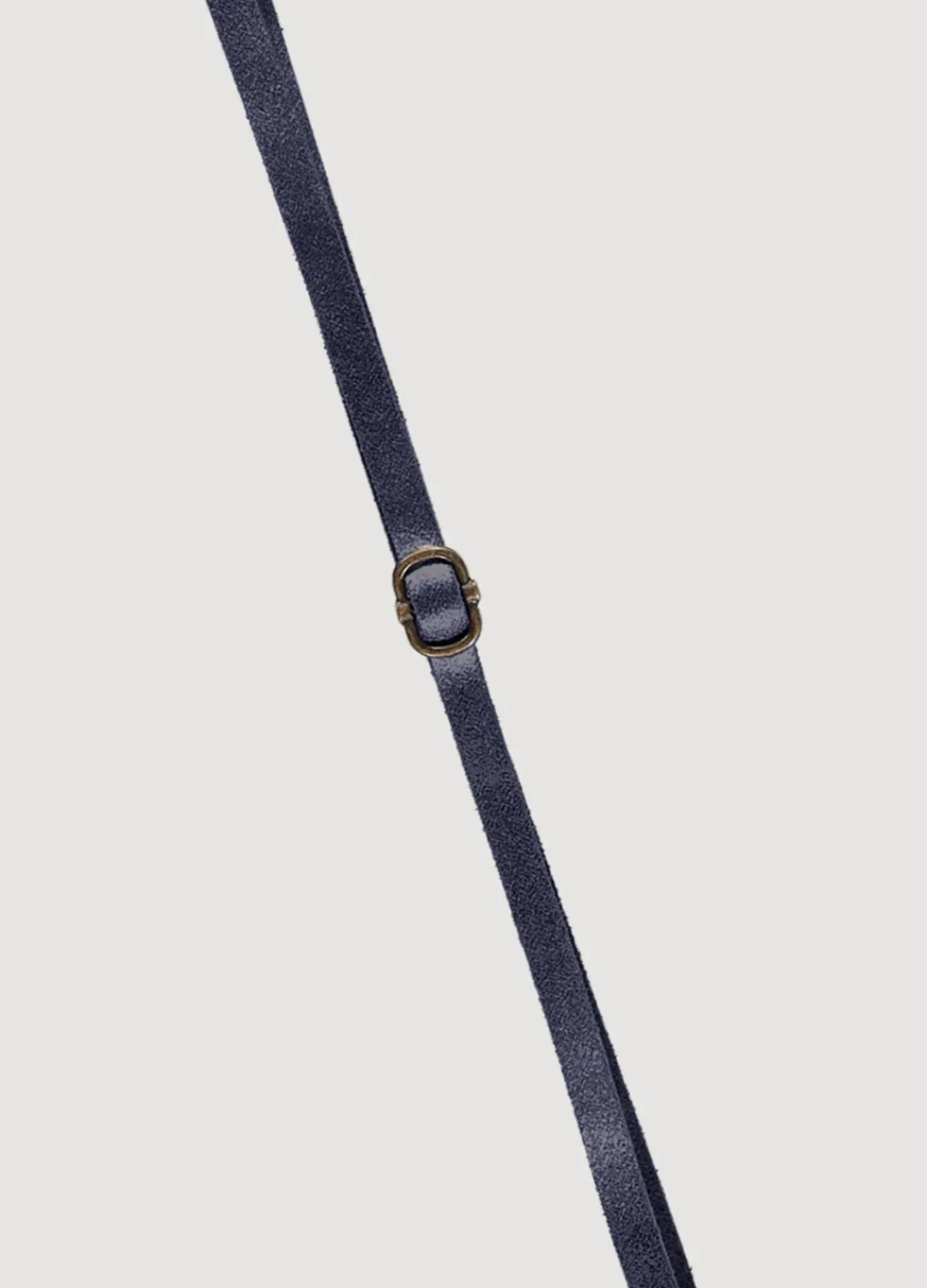 Discount Summum Narrow Long Belt Blue